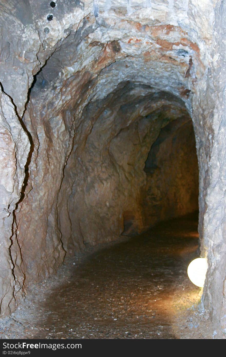 Resava Cave Tunnel