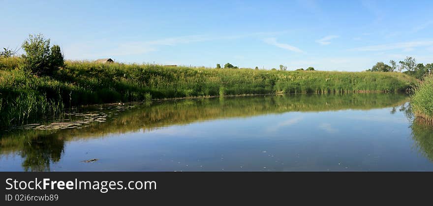 Summer Landscape Panoramic