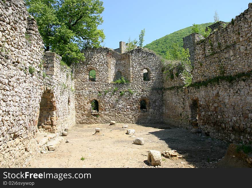 Monastery Manasija, XV century Despotovac city Serbia. Monastery Manasija, XV century Despotovac city Serbia