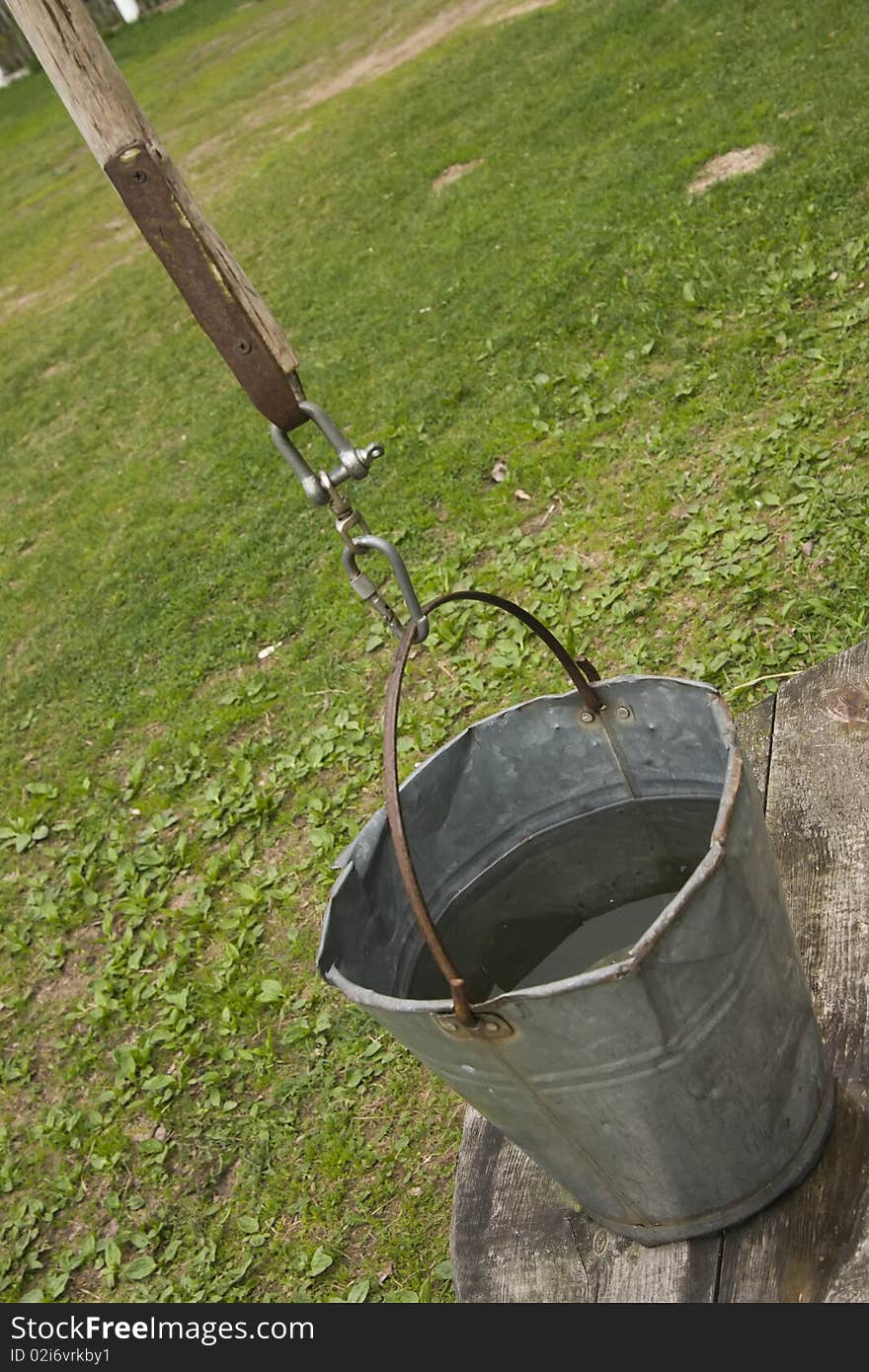 Bucket On Well