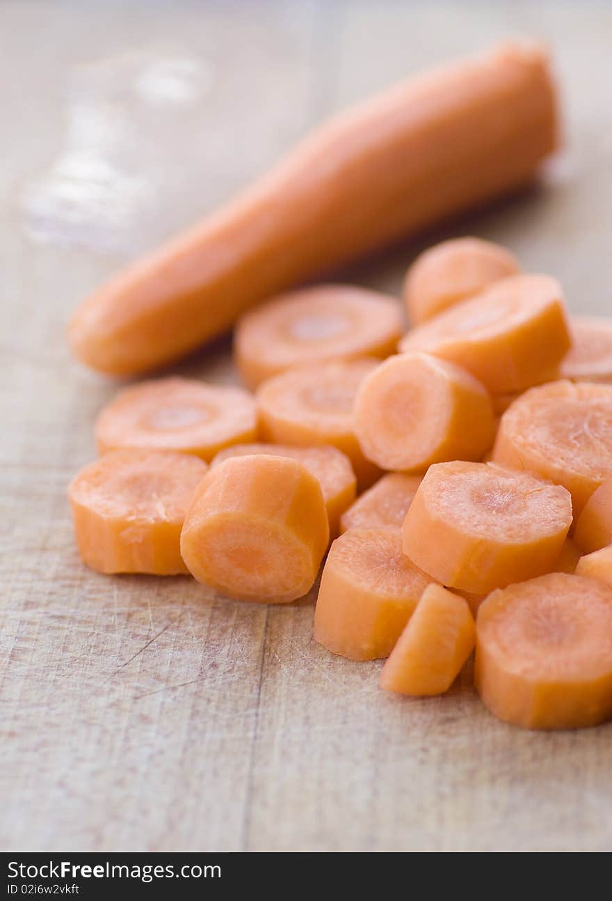 Chopped carrot