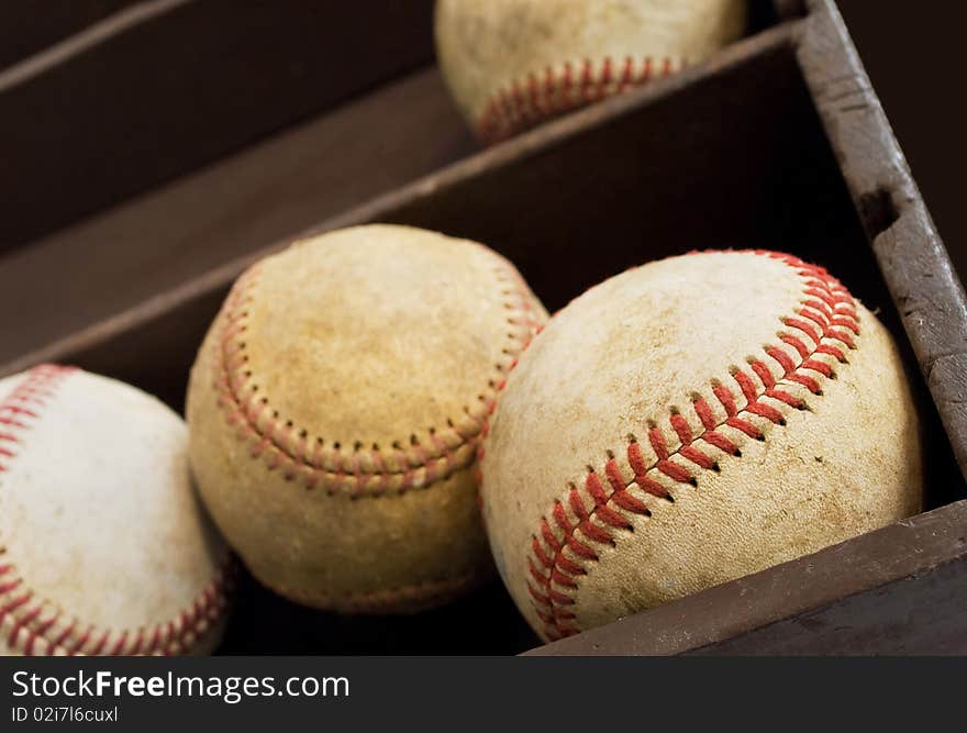 Old baseballs