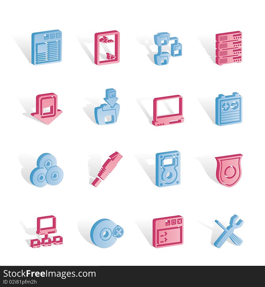 Server Side Computer Icons