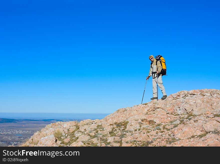 Hiking in the Crimea mountains