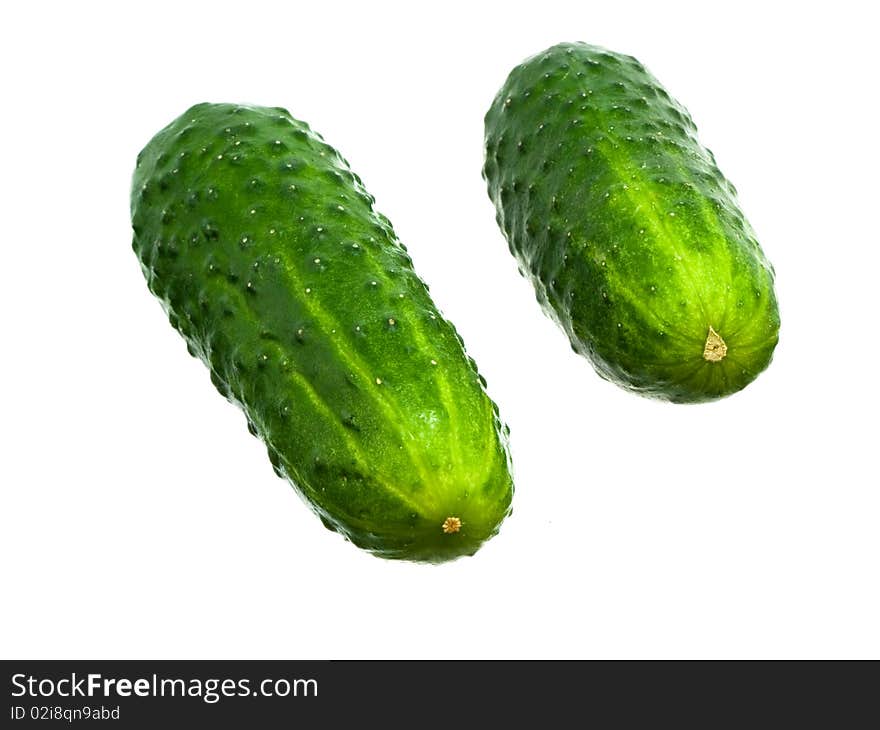 Two cucumbers