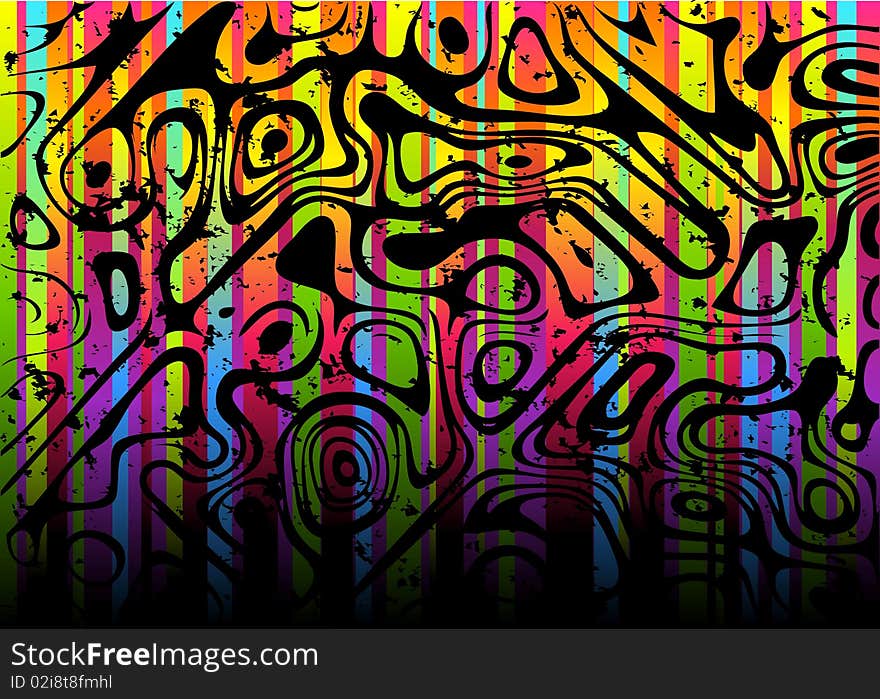 Grunge background. Beautiful abstract illustration.