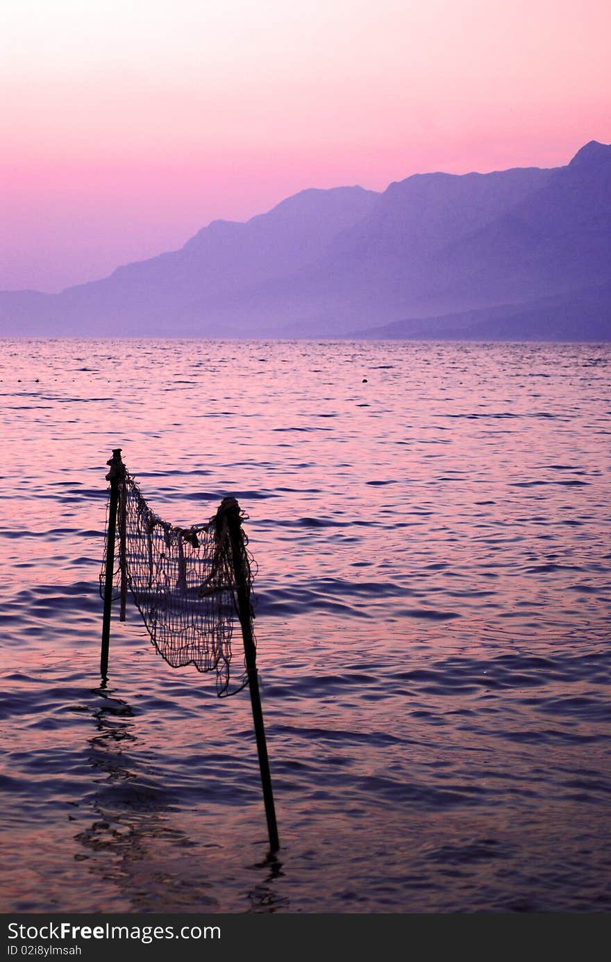 Evening At Sea