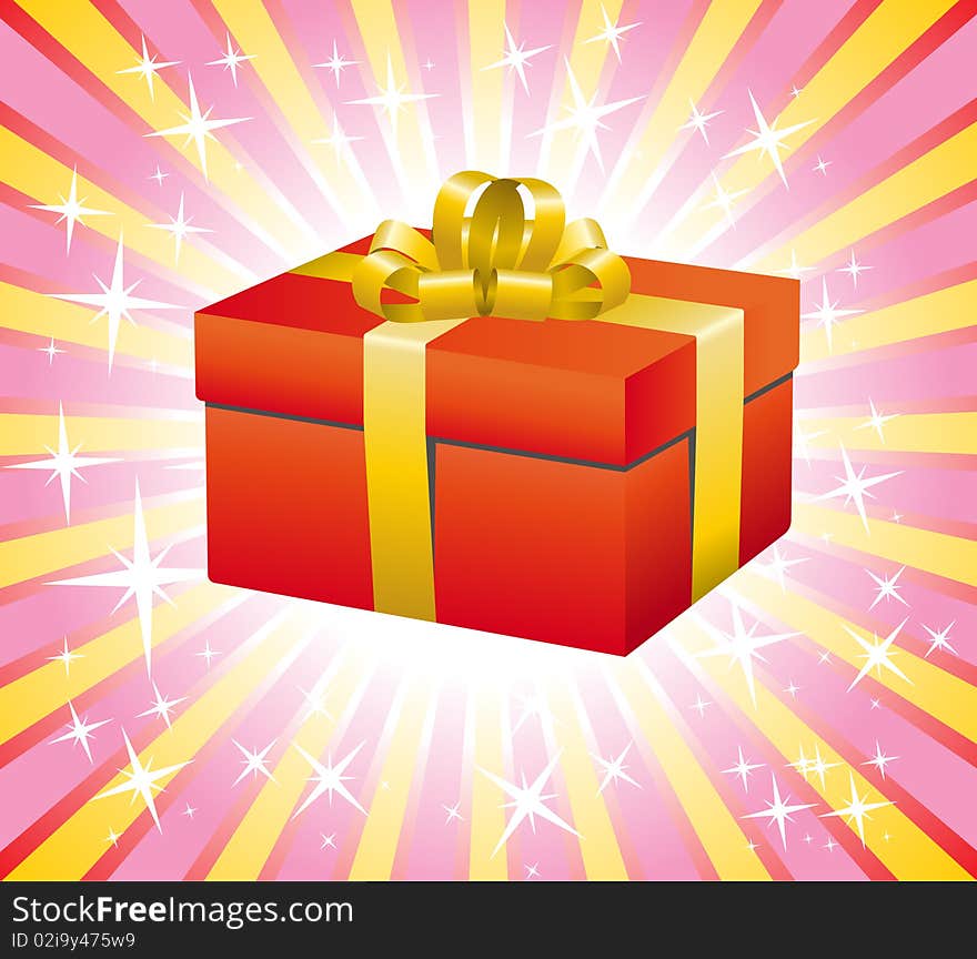 Red gift box