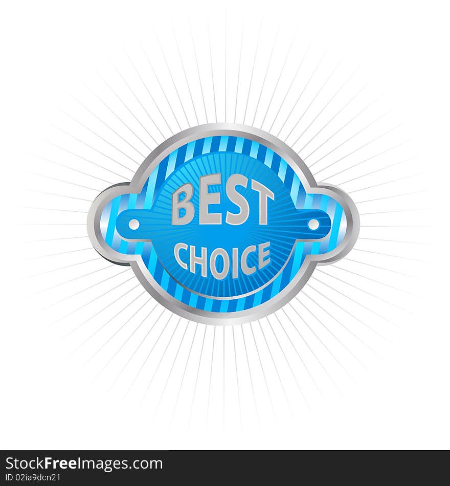 Vector Label - Best Choice