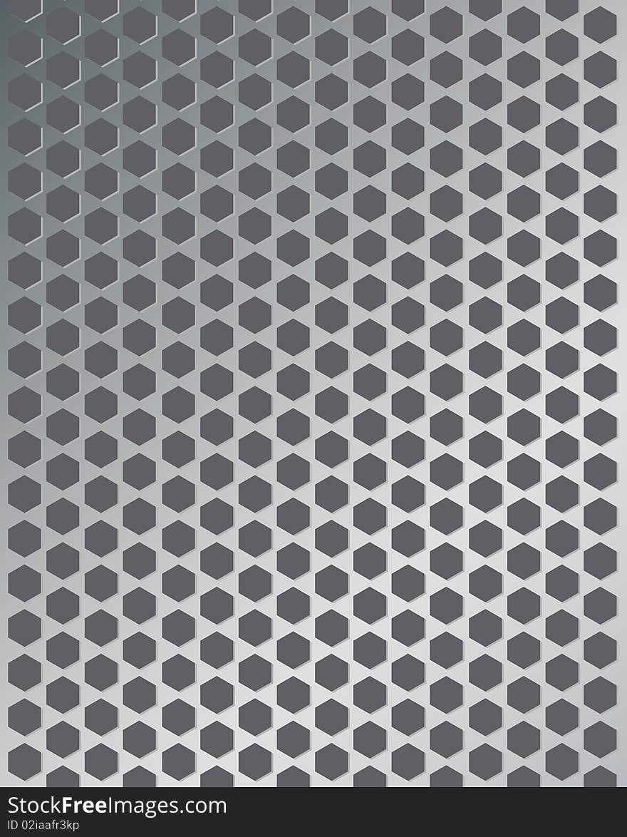 Perforated Metal Background