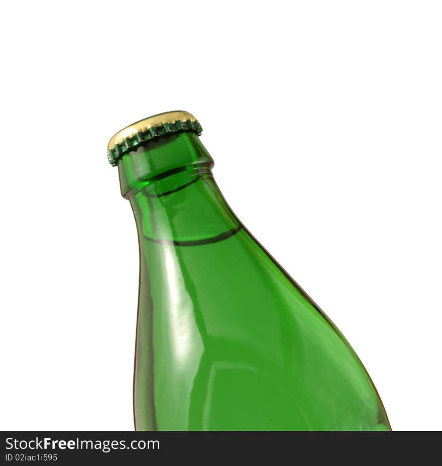 Bottle green water