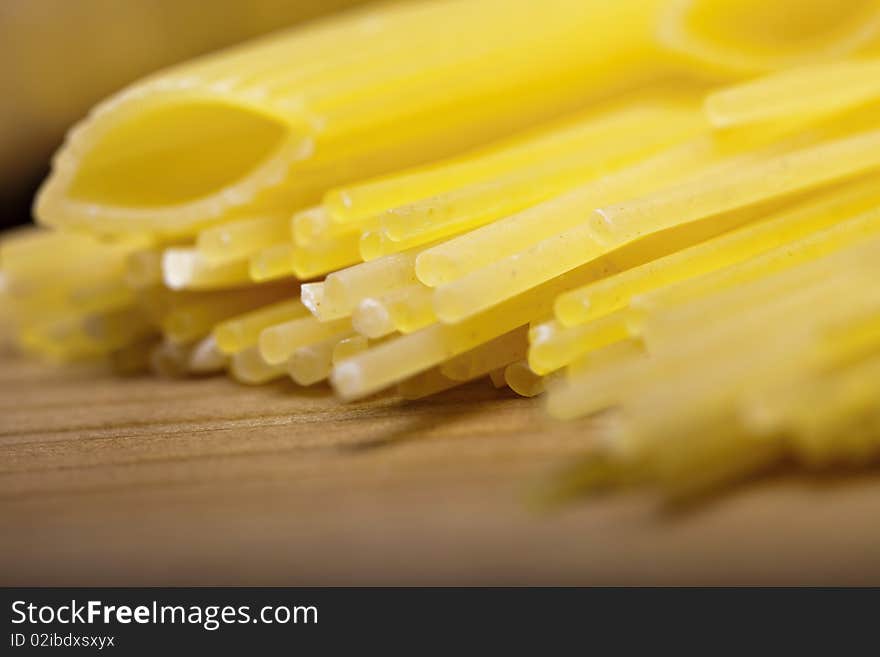 Macro of italian pasta, food. Macro of italian pasta, food