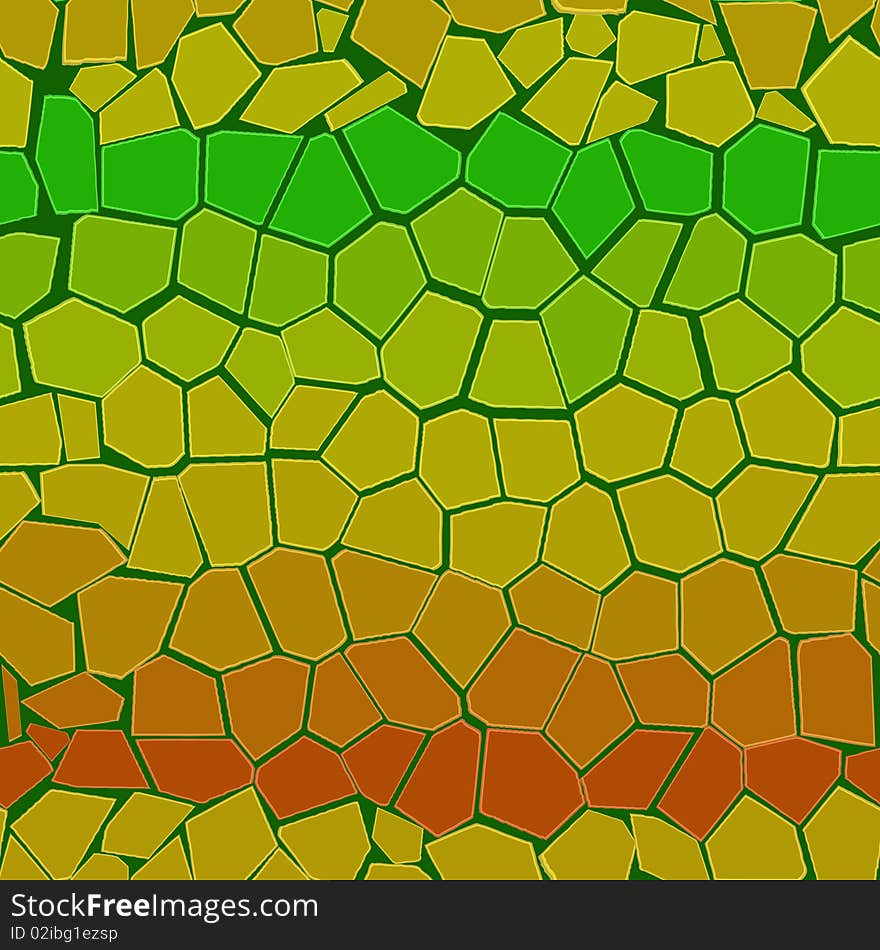 Abstract colourful background from bricks. Seamless