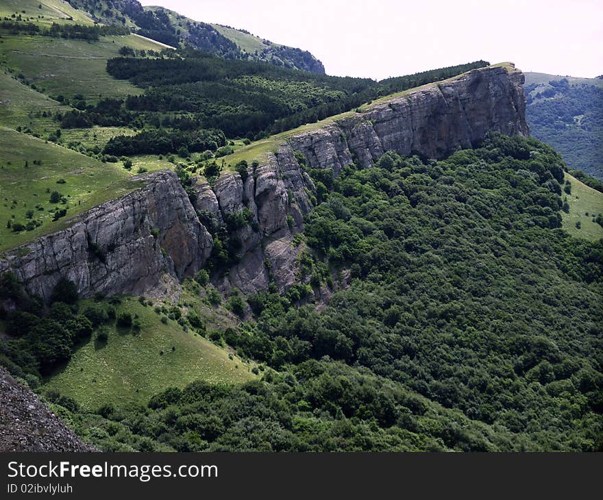 Mountains Of Crimea.