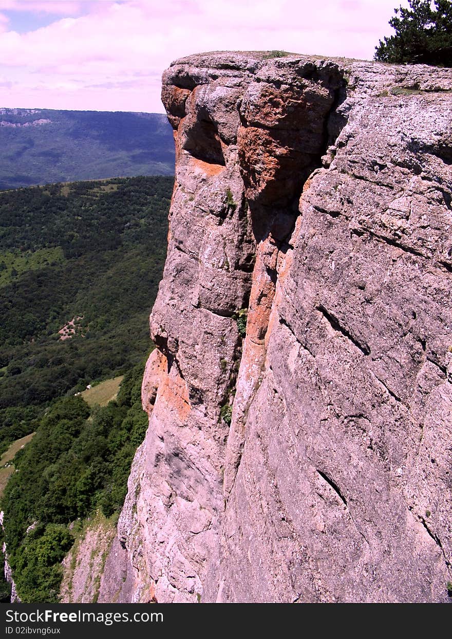 Mountains of Crimea.