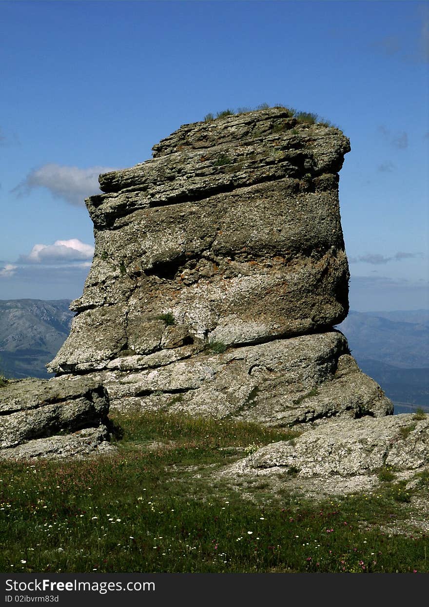 Mountains of Crimea.