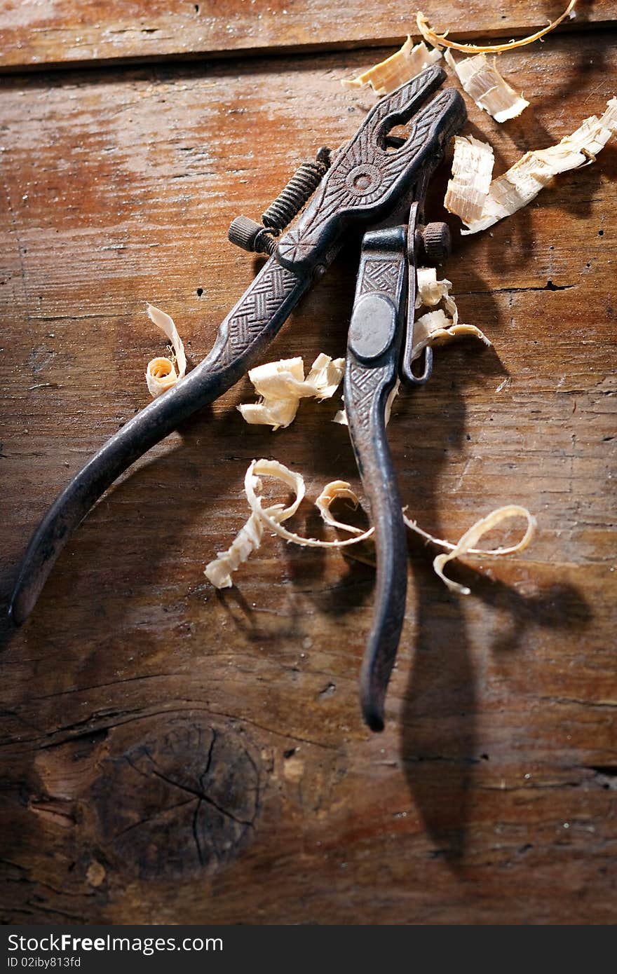 Old Hand Pliers