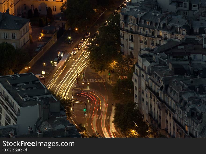 Night Intersection