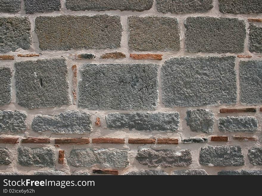 Old stone wall details belong to a ancient building. Old stone wall details belong to a ancient building.