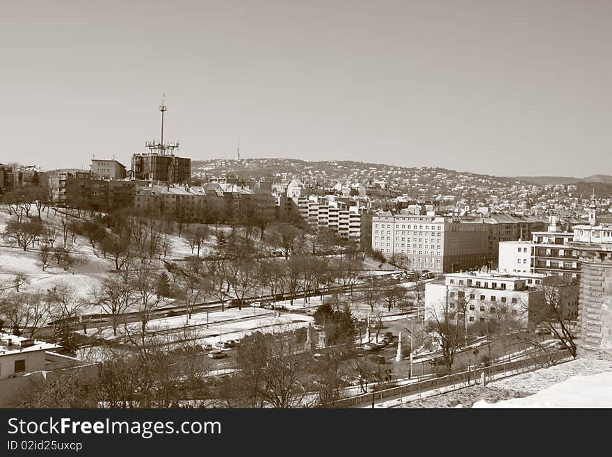 Buda from the castle