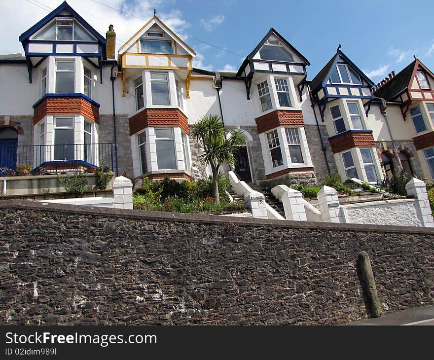 Colourful Houses in-line