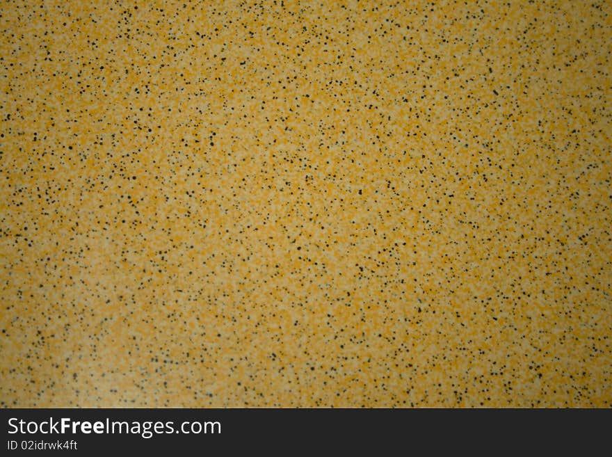 Black Spots On Yellow Surface Pattern