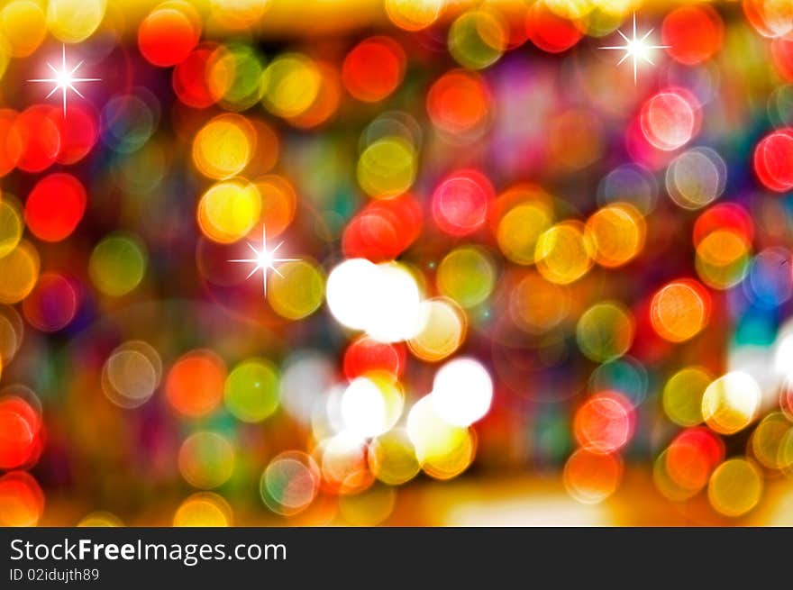 Abstract background of bright colorful glowing lights. Abstract background of bright colorful glowing lights.