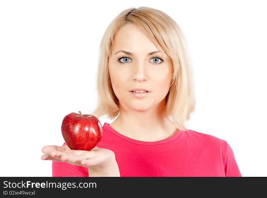 Woman With Apple