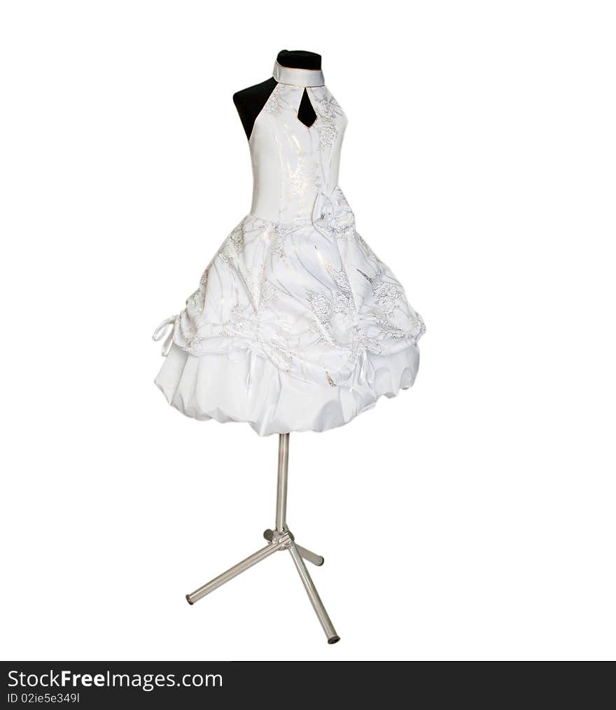 Children s dress on a dummy