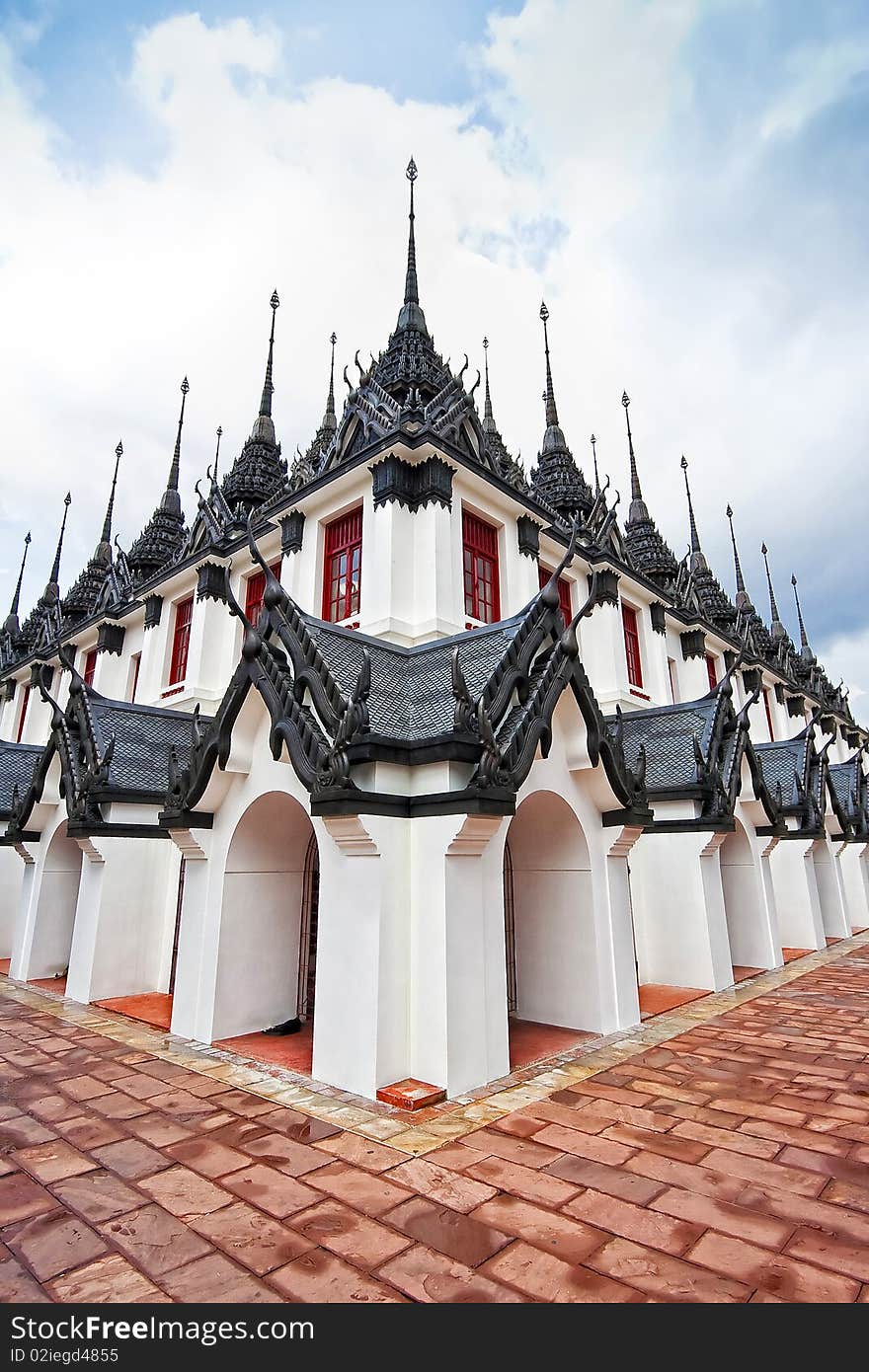 Old Thai Temple in Bangkok.