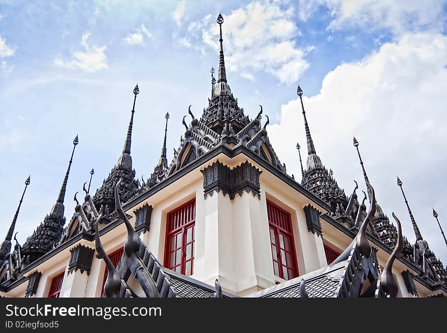 Old Thai Temple in Bangkok.