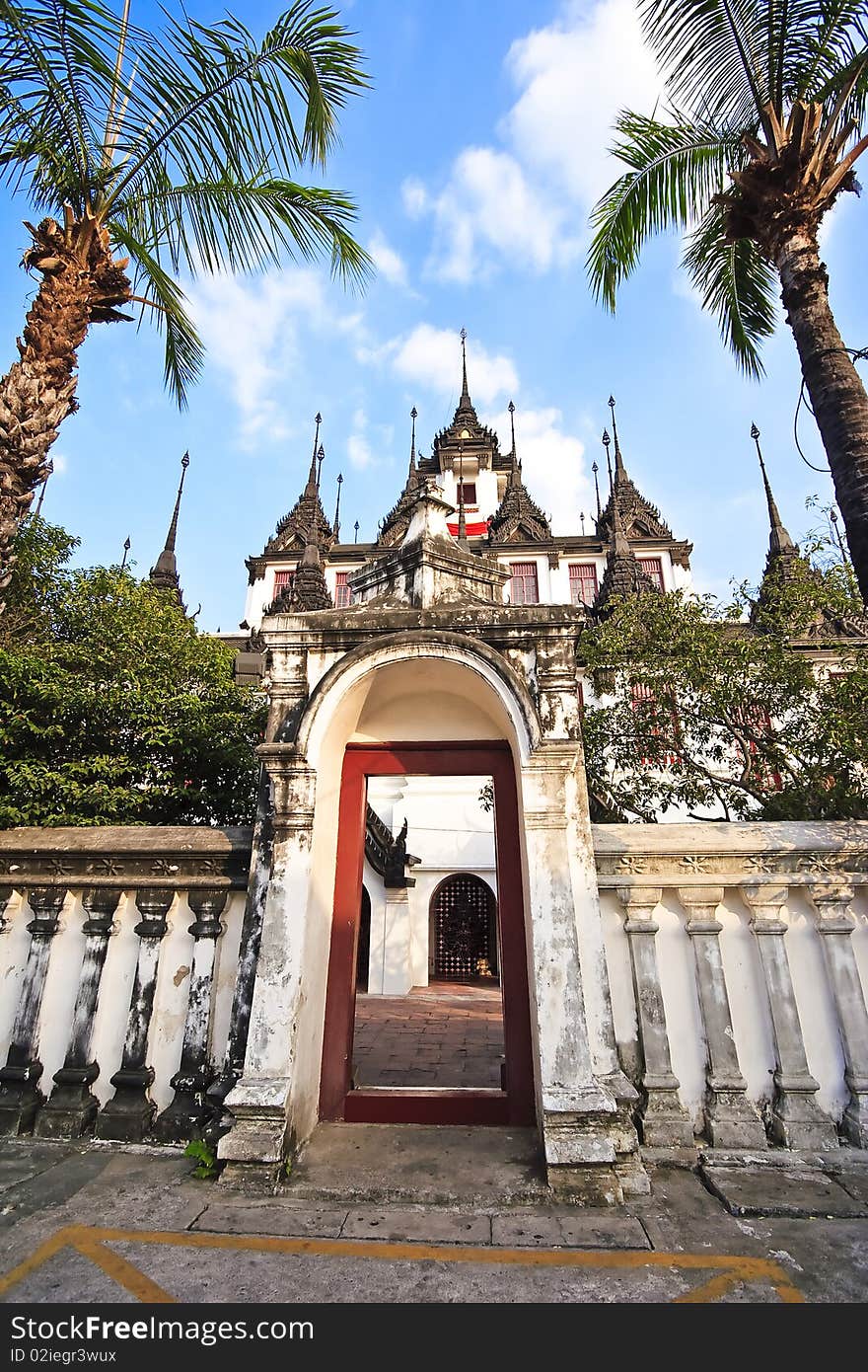 Old Thai Temple in Bangkok.