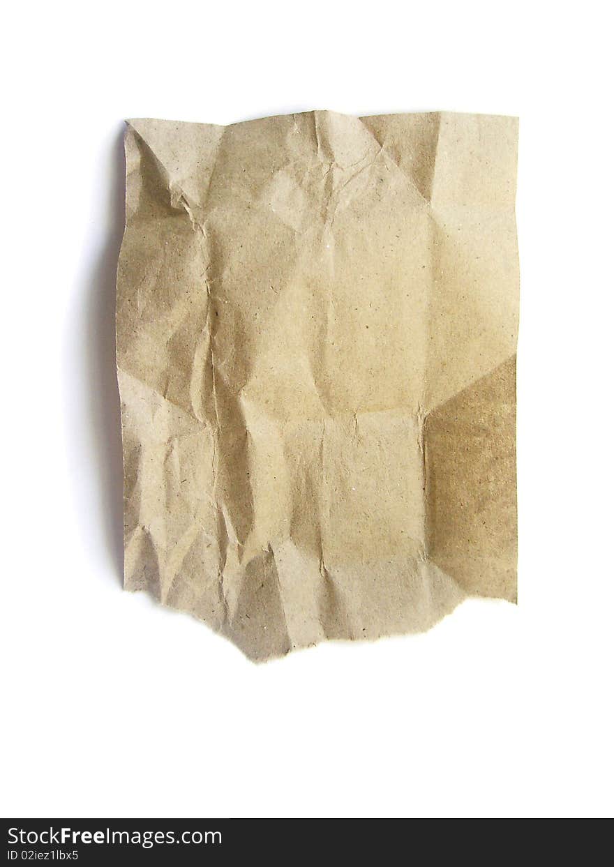 A sheet of paper