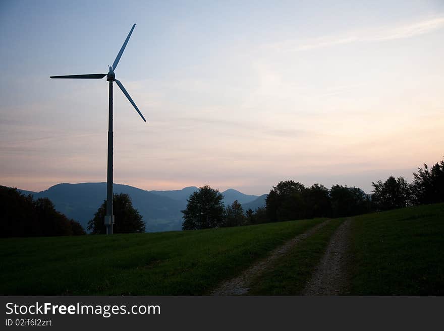 Windmill on the Schwengimatt, Jura