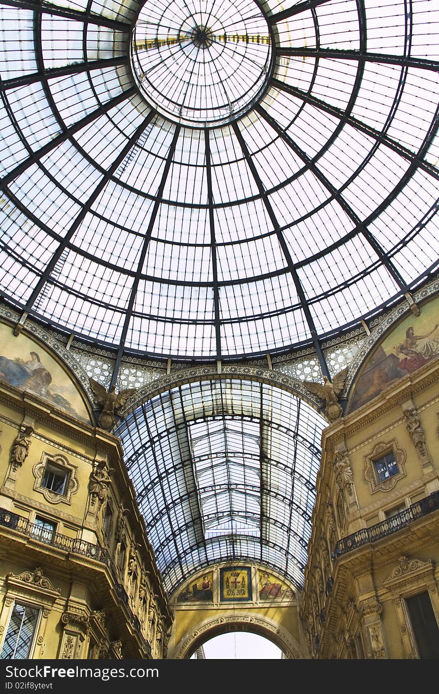 Galleria Vittorio Emanuele In Milan