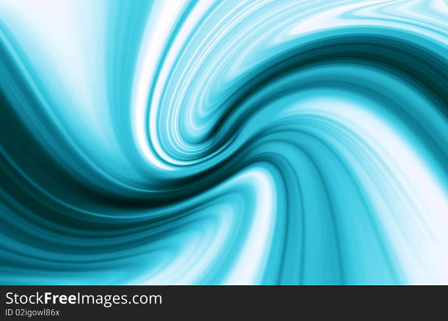 Blue stripes on a diagonal, abstract background