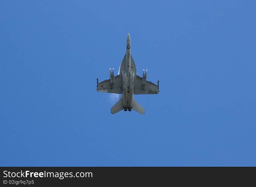 Underside Of An F18