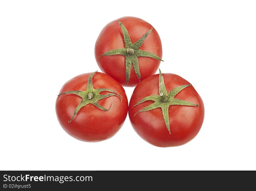 Three tomatoes