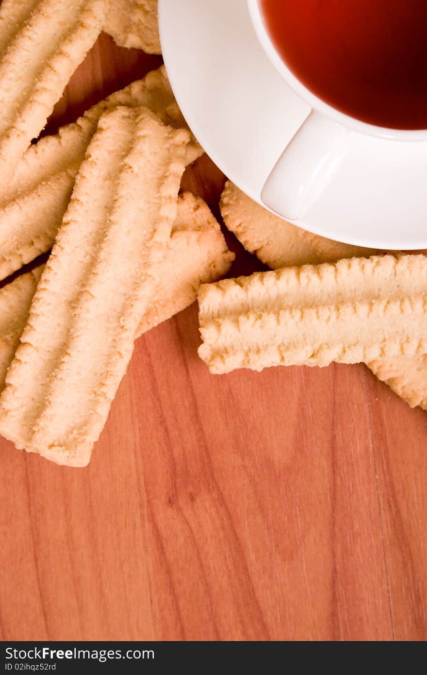 Cup Of Tea And Some Cookies