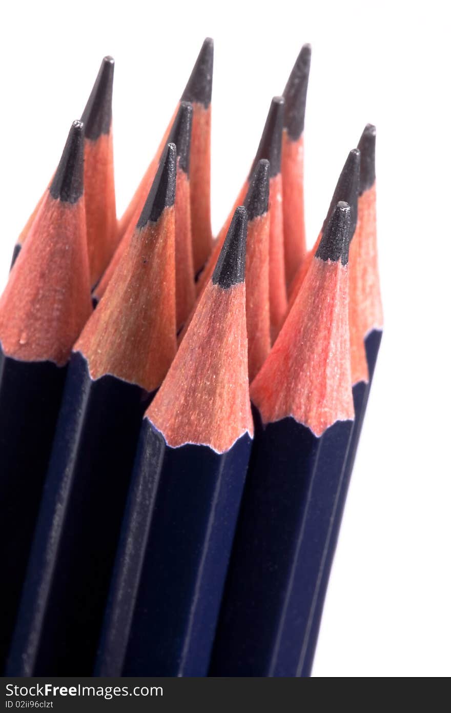 Blue pencils