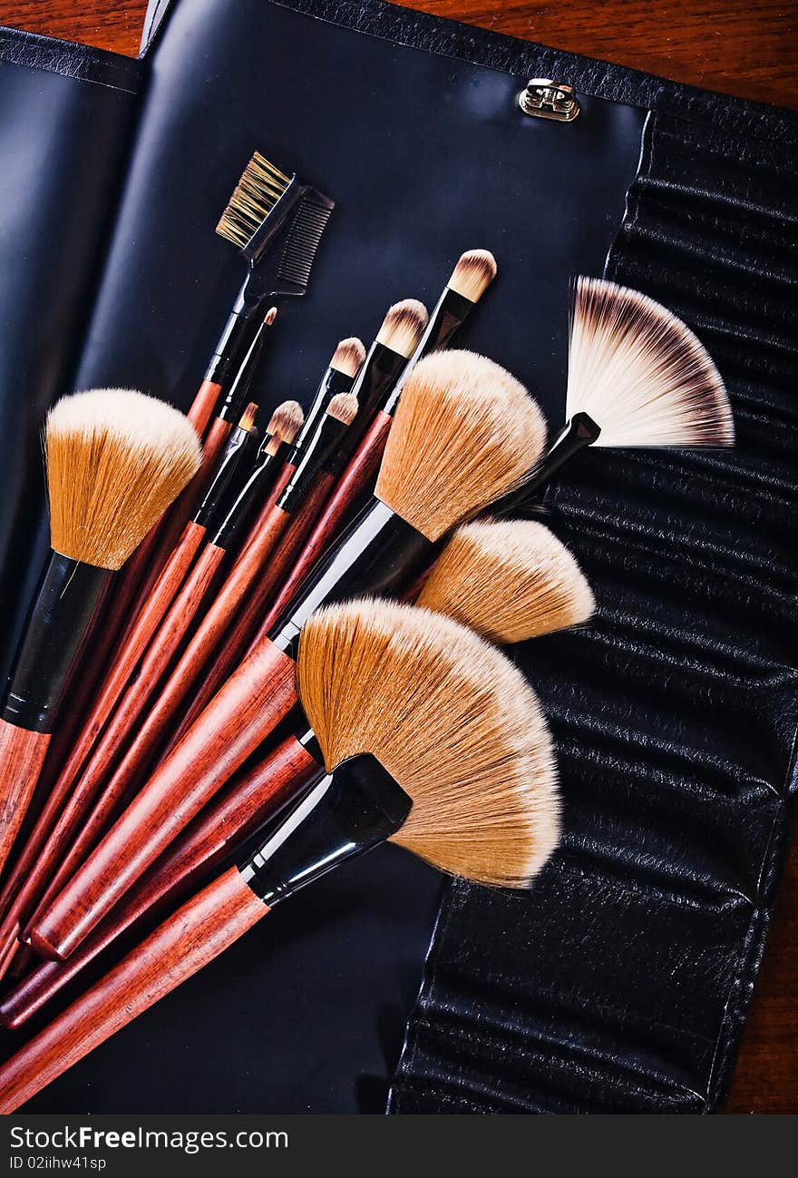 Set Of Brushes