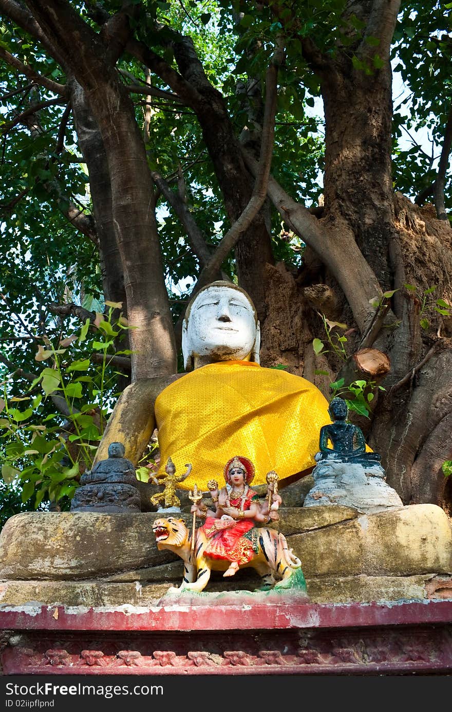 Budda in kalasin of thailand