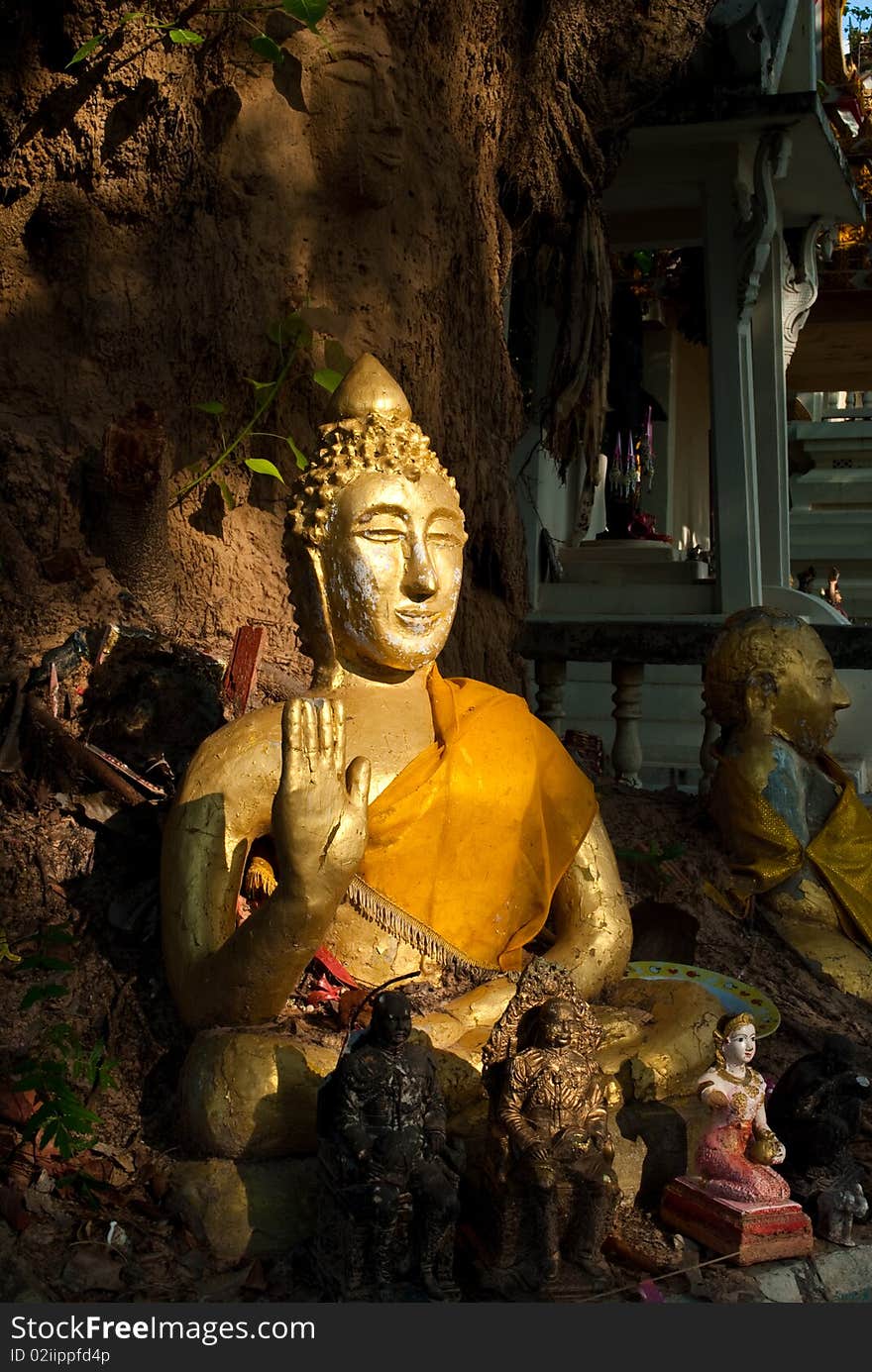 Budda in kalasin of thailand