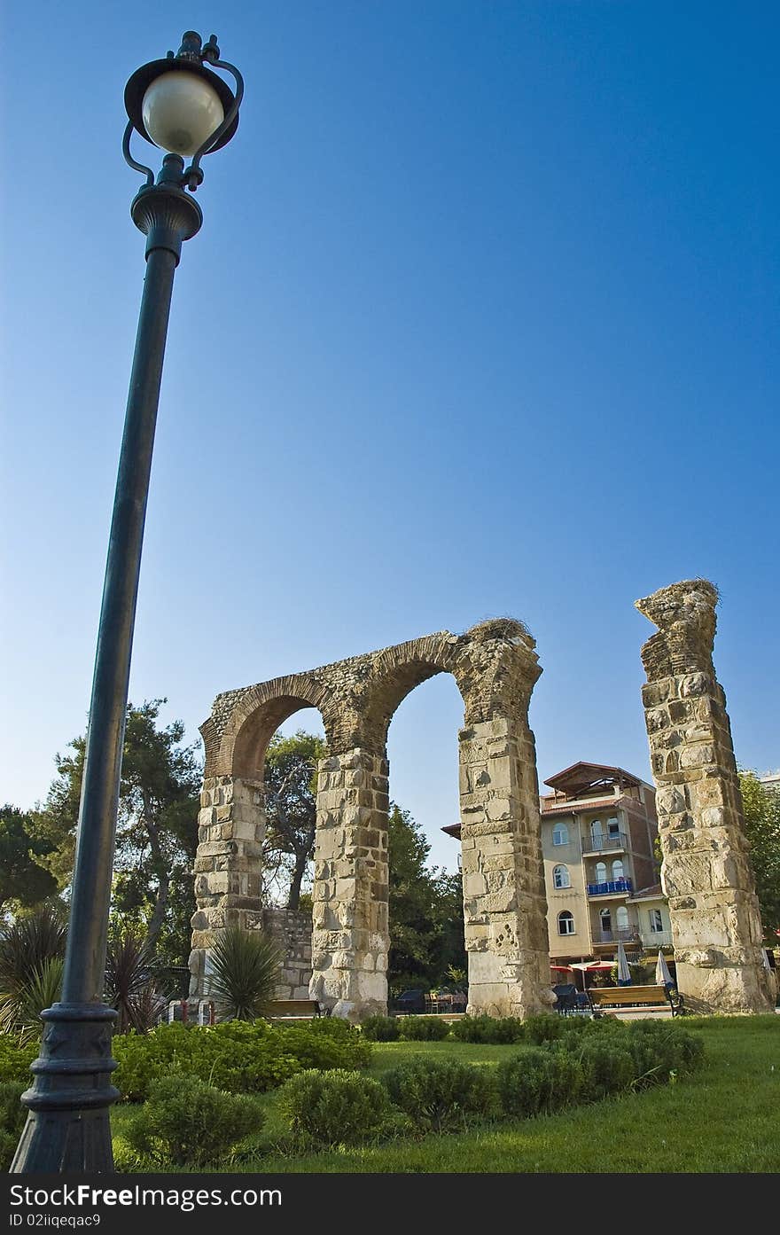 The city of Selcuk, near Efes, Turkey