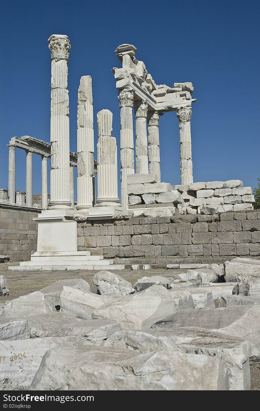 Ruins of Pergamo, southwest Turkey