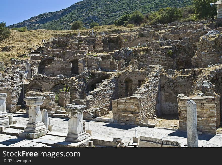 Archaeological ruins of Efes, Turkey