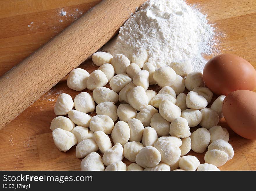 Potato gnocchi ingredients