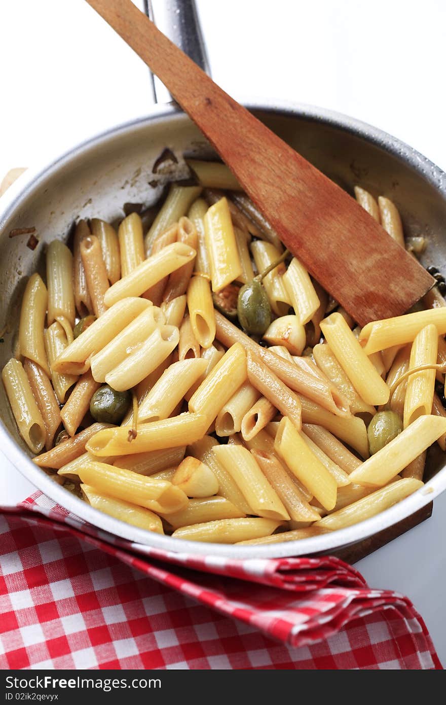 Pasta With Pickled Capers