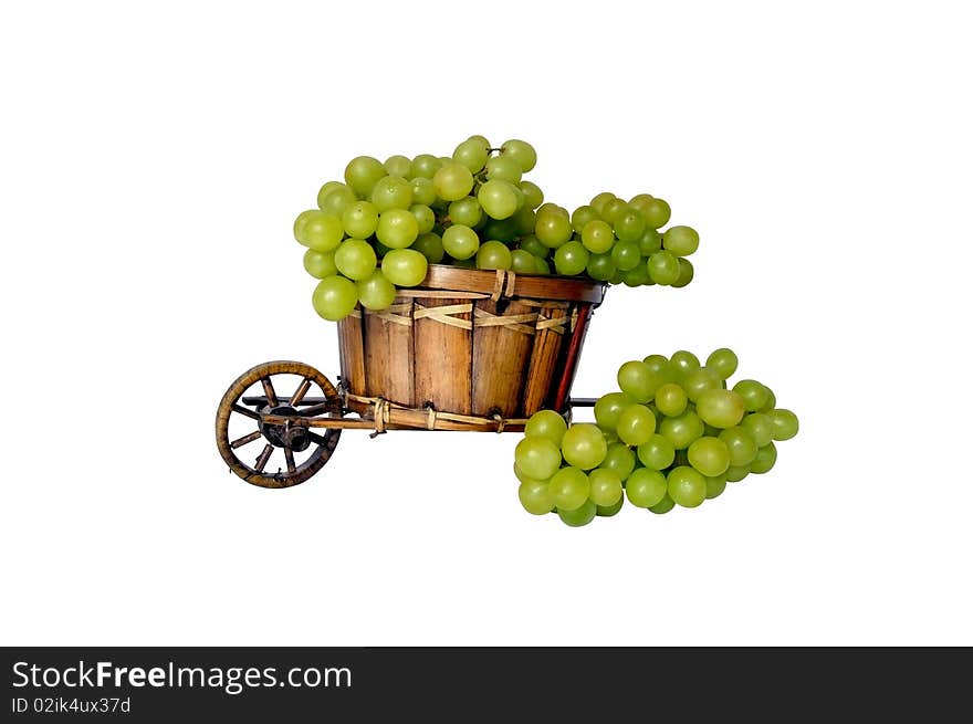 Grapes in the cart