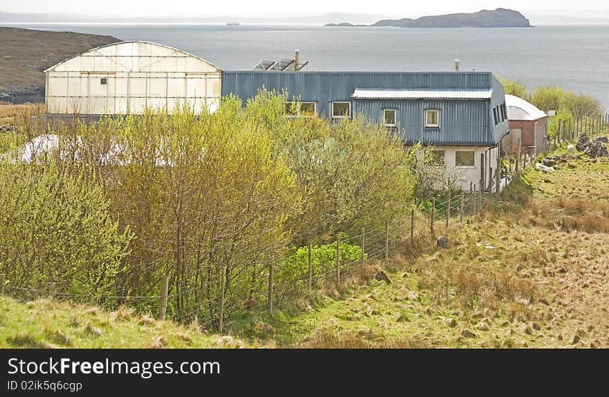 Hydroponicum On The West Coast Of Scotland.